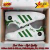 Genesis Rock Band Green Stripes Style 2 Custom Adidas Stan Smith Shoes