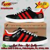 Guns N’ Roses Hard Rock Band Red Stripes Style 3 Custom Adidas Stan Smith Shoes