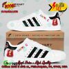 Depeche Mode Electronic Band Red Stripes Custom Adidas Stan Smith Shoes