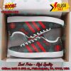 Kid Cudi Red Stripes Style 1 Custom Adidas Stan Smith Shoes