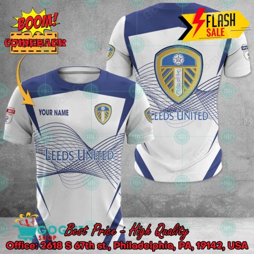 Leeds United FC Personalized Name 3D Hoodie Apparel