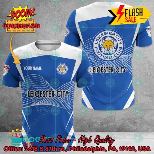 Leicester City FC Personalized Name 3D Hoodie Apparel