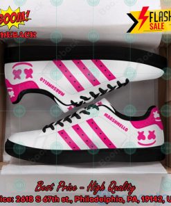 marshmello pink stripes custom adidas stan smith shoes 2 O3Ov1