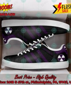 Megadeth Metal Band Purple Stripes Style 2 Custom Adidas Stan Smith Shoes