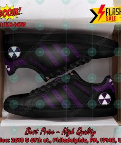 Megadeth Metal Band Purple Stripes Style 2 Custom Adidas Stan Smith Shoes