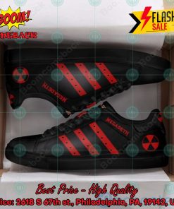 Megadeth Metal Band Red Stripes Style 2 Custom Adidas Stan Smith Shoes