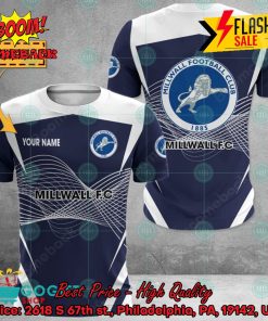 Millwall FC Personalized Name 3D Hoodie Apparel