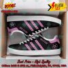 Motley Crue Heavy Metal Band Pink Stripes Style 1 Custom Adidas Stan Smith Shoes