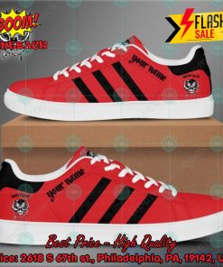 Motorhead Rock Band Black Stripes Personalized Name Style 2 Custom Adidas Stan Smith Shoes