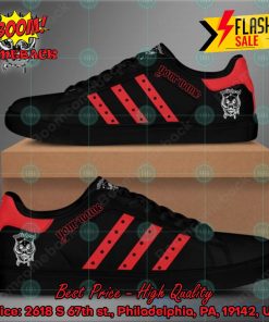 motorhead red stripes personalized name style 3 custom adidas stan smith shoes 2 3gvmf