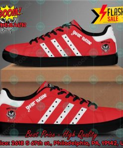 Motorhead Rock Band White Stripes Personalized Name Style 2 Custom Adidas Stan Smith Shoes
