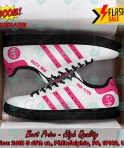 pink floyd rock band pink stripes style 1 custom adidas stan smith shoes 2 iio0d