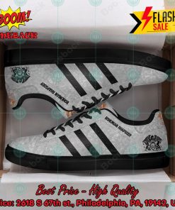 Queen Rock Band Bohemian Rhapsody Black Stripes Style 1 Custom Adidas Stan Smith Shoes