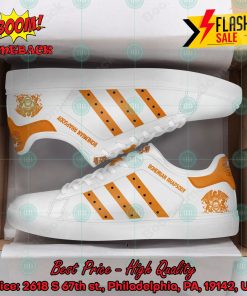 Queen Rock Band Bohemian Rhapsody Orange Stripes Style 1 Custom Adidas Stan Smith Shoes