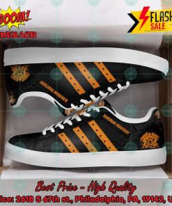 Queen Rock Band Bohemian Rhapsody Orange Stripes Style 2 Custom Adidas Stan Smith Shoes