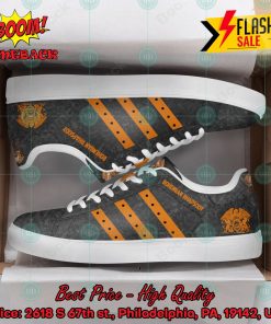 Queen Rock Band Bohemian Rhapsody Orange Stripes Style 3 Custom Adidas Stan Smith Shoes