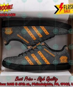 queen rock band bohemian rhapsody orange stripes style 3 custom adidas stan smith shoes 2 THomR