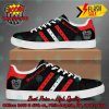 Radiohead Rock Band Red And Black Stripes Custom Adidas Stan Smith Shoes