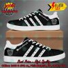 Radiohead Rock Band White And Red Stripes Custom Adidas Stan Smith Shoes