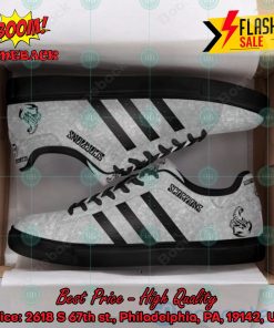 Scorpions Hard Rock Band Black Stripes Style 4 Custom Adidas Stan Smith Shoes