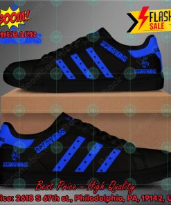 scorpions hard rock band blue stripes style 4 custom adidas stan smith shoes 2 nzdtZ