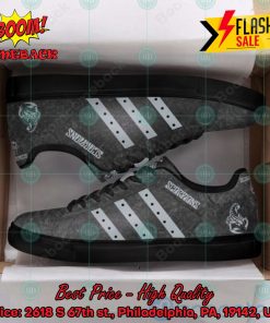 Scorpions Hard Rock Band Grey Stripes Style 1 Custom Adidas Stan Smith Shoes