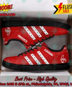 Scorpions Hard Rock Band White Stripes Style 5 Custom Adidas Stan Smith Shoes