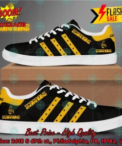 Scorpions Hard Rock Band Yellow Stripes Style 2 Custom Adidas Stan Smith Shoes