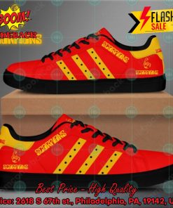 Scorpions Hard Rock Band Yellow Stripes Style 3 Custom Adidas Stan Smith Shoes