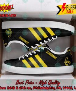 Scorpions Hard Rock Band Yellow Stripes Style 4 Custom Adidas Stan Smith Shoes