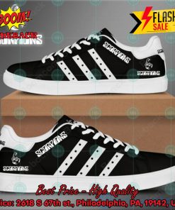 Scorpions Hard Rock Band White Stripes Style 4 Custom Adidas Stan Smith Shoes