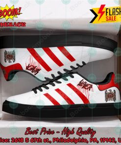 slayer metal band red stripes style 3 custom stan smith shoes 2 EeOdI