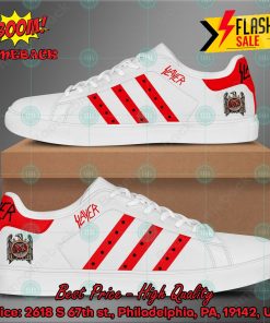 Slayer Metal Band Red Stripes Style 4 Custom Stan Smith Shoes