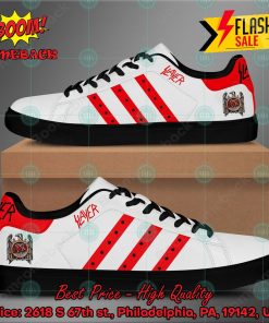slayer metal band red stripes style 4 custom stan smith shoes 2 4QGdv