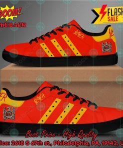 slayer metal band yellow stripes style 2 custom stan smith shoes 2 KsoPj