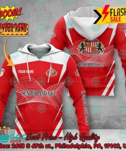 Sunderland AFC Personalized Name 3D Hoodie Apparel