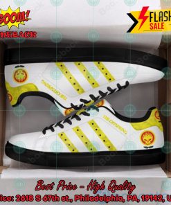the offspring rock band yellow stripes custom adidas stan smith shoes 2 Chr2N