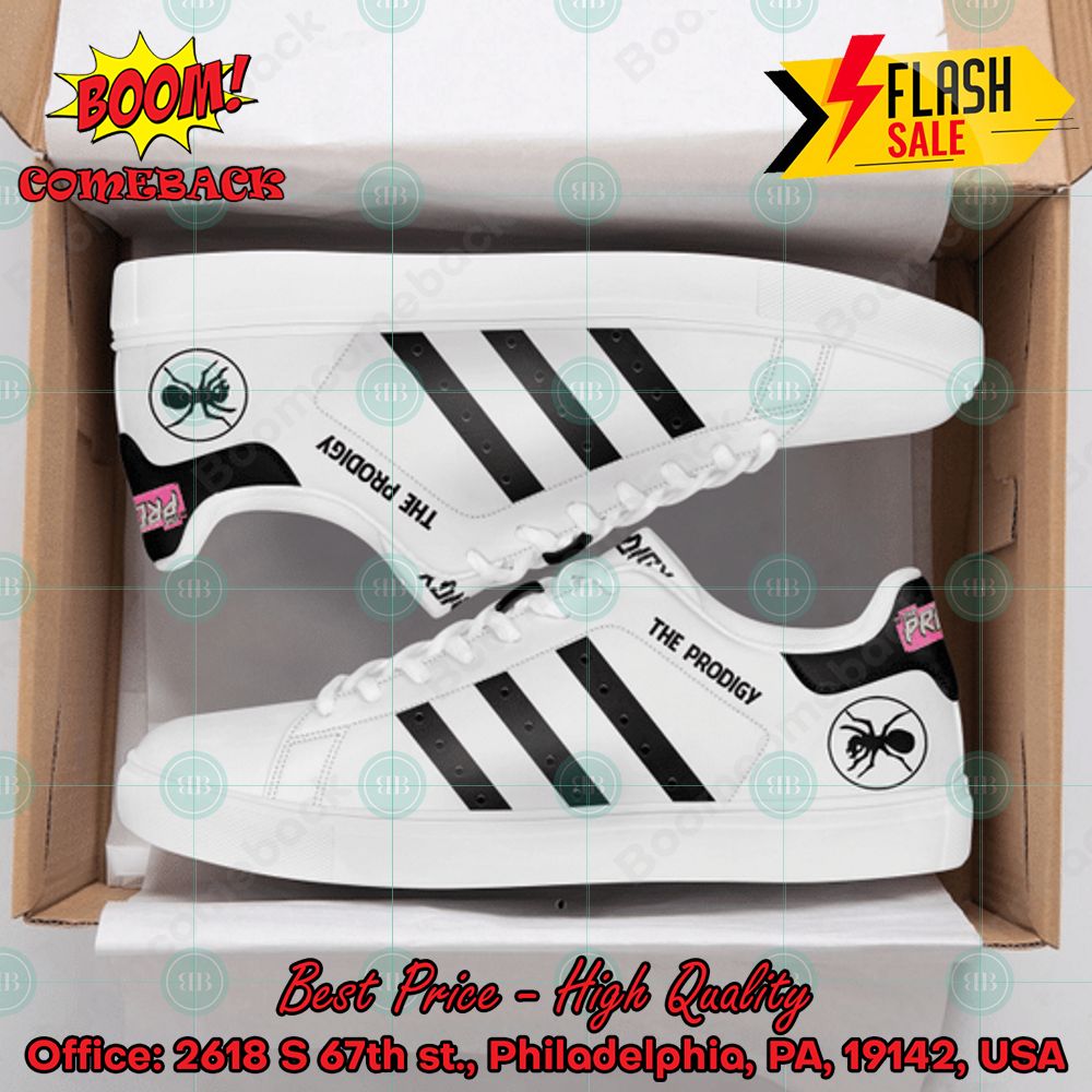 Kiss Rock Band White Stripes Custom Adidas Stan Smith Shoes