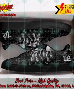u2 rock band black style 1 custom adidas stan smith shoes 2 qoSgZ