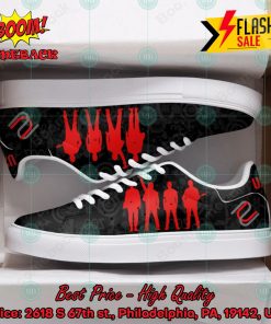 U2 Rock Band Black Style 2 Custom Adidas Stan Smith Shoes