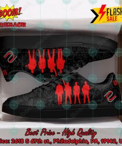 u2 rock band black style 2 custom adidas stan smith shoes 2 GJNms