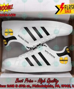 Wu-Tang Clan Hip Hop Band Black Stripes Style 1 Custom Adidas Stan Smith Shoes
