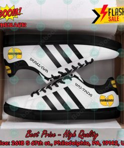 Wu-Tang Clan Hip Hop Band Black Stripes Style 1 Custom Adidas Stan Smith Shoes