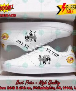 ZZ Top Rock Band White Style 1 Custom Adidas Stan Smith Shoes