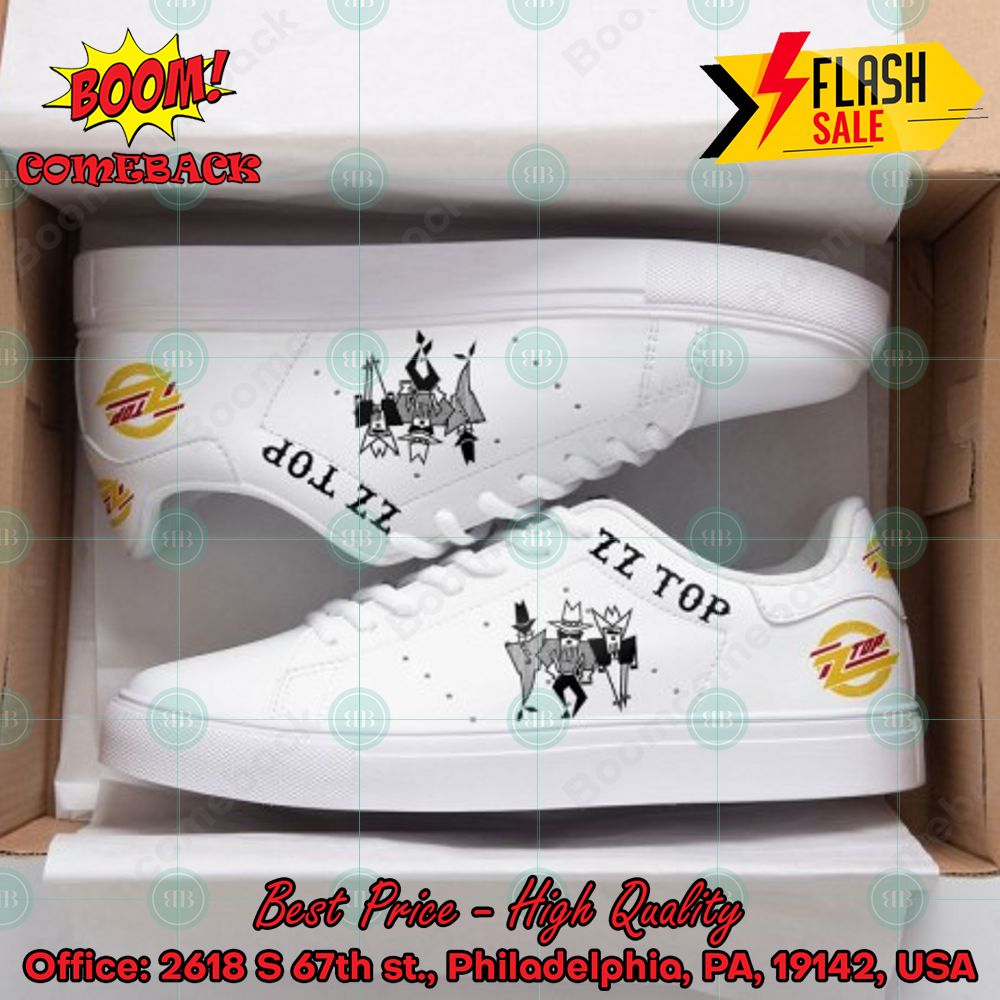 Soundgarden Rock Band Yellow Stripes Style 2 Custom Adidas Stan Smith Shoes