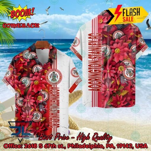 Accrington Stanley FC Floral Hawaiian Shirt And Shorts