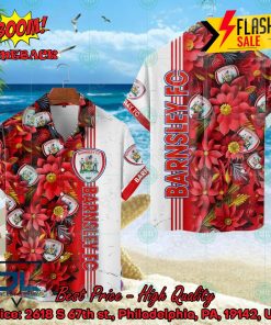 Barnsley FC Floral Hawaiian Shirt And Shorts