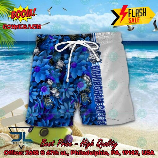 Birmingham City FC Floral Hawaiian Shirt And Shorts