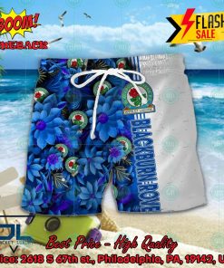 Blackburn Rovers FC Floral Hawaiian Shirt And Shorts