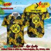 Borussia Monchengladbach Big Logo Tropical Leaves Hawaiian Shirt And Shorts